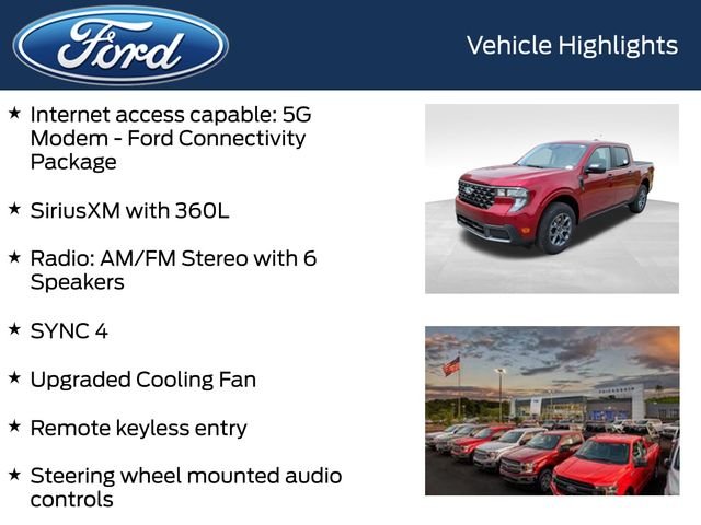 New 2026 Ruby Red Metallic Tinted Clearcoat Ford XLT image 8