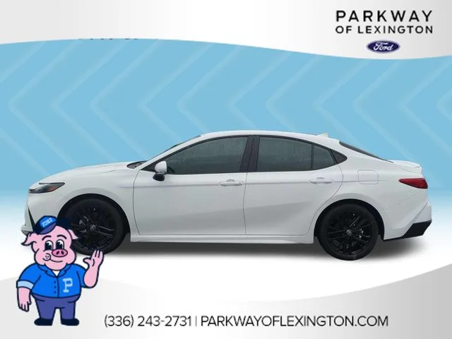 Used 2025 White Toyota SE image 2