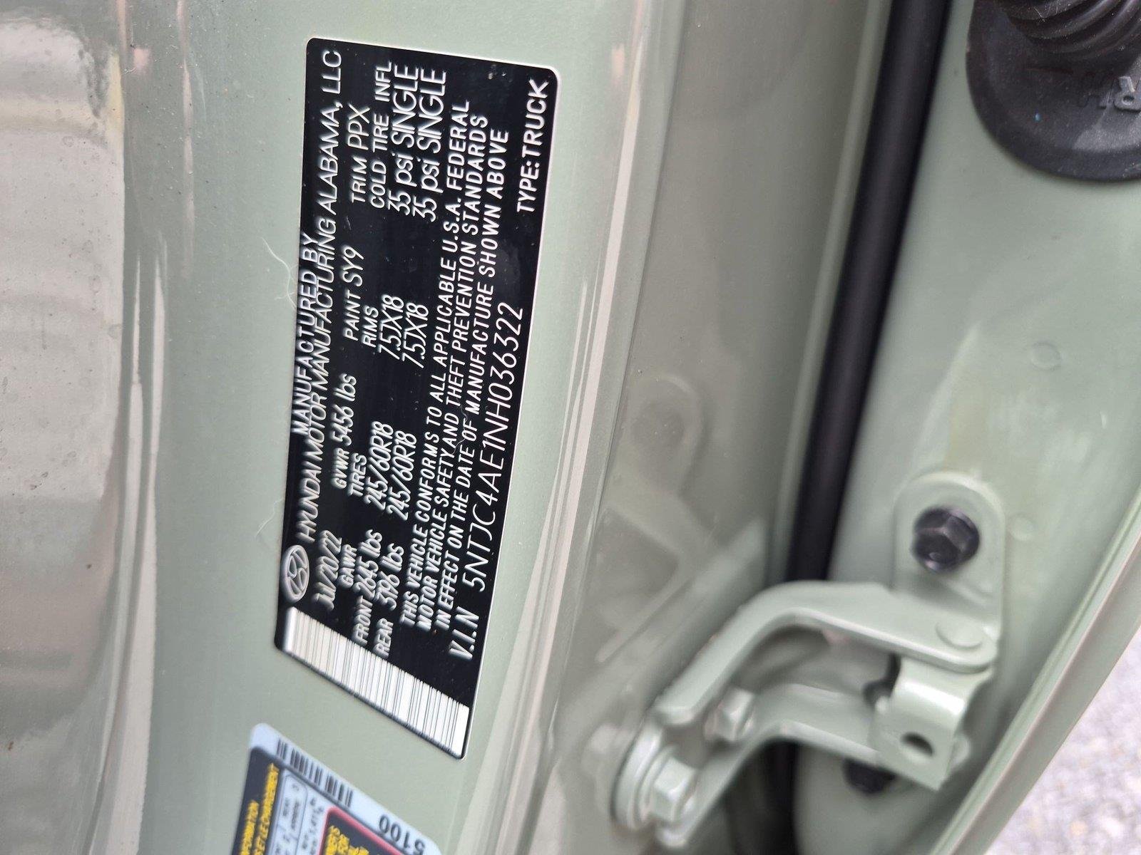 Used 2022 Sage Gray Hyundai SEL image 40