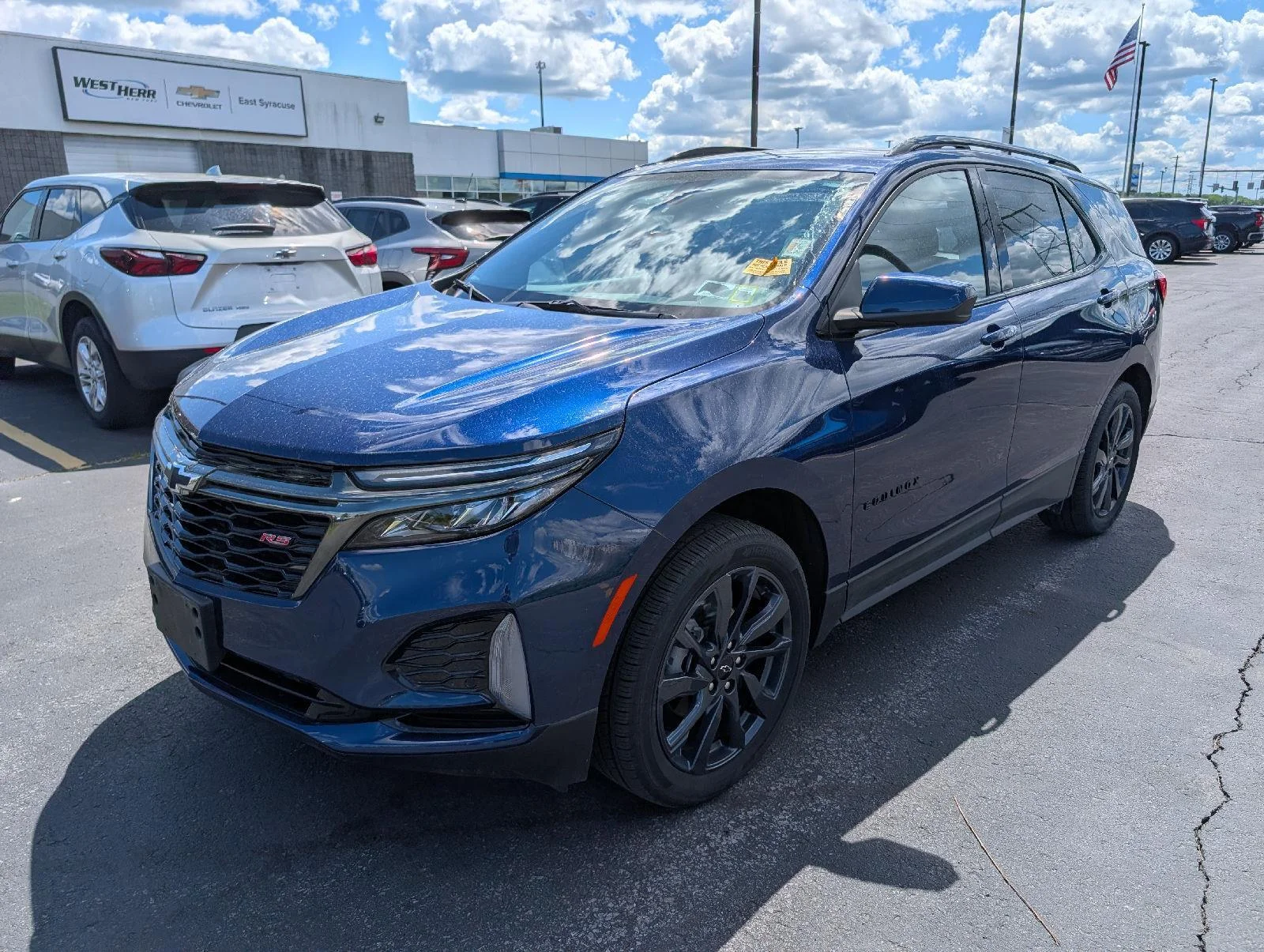 Used 2023 Blue Glow Metallic Chevrolet RS image 4
