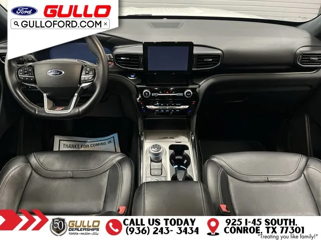 Used 2021 Star White Metallic Tri-Coat Ford ST image 12