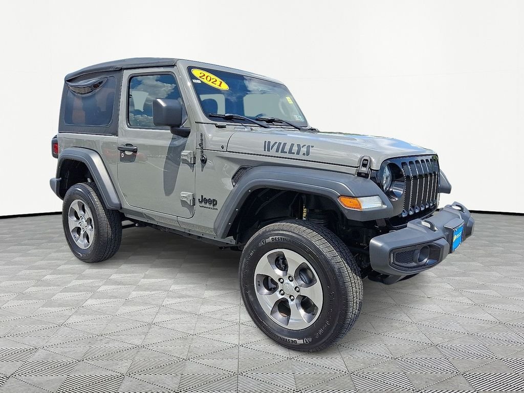 Used 2021 Gray Jeep Willys image 1