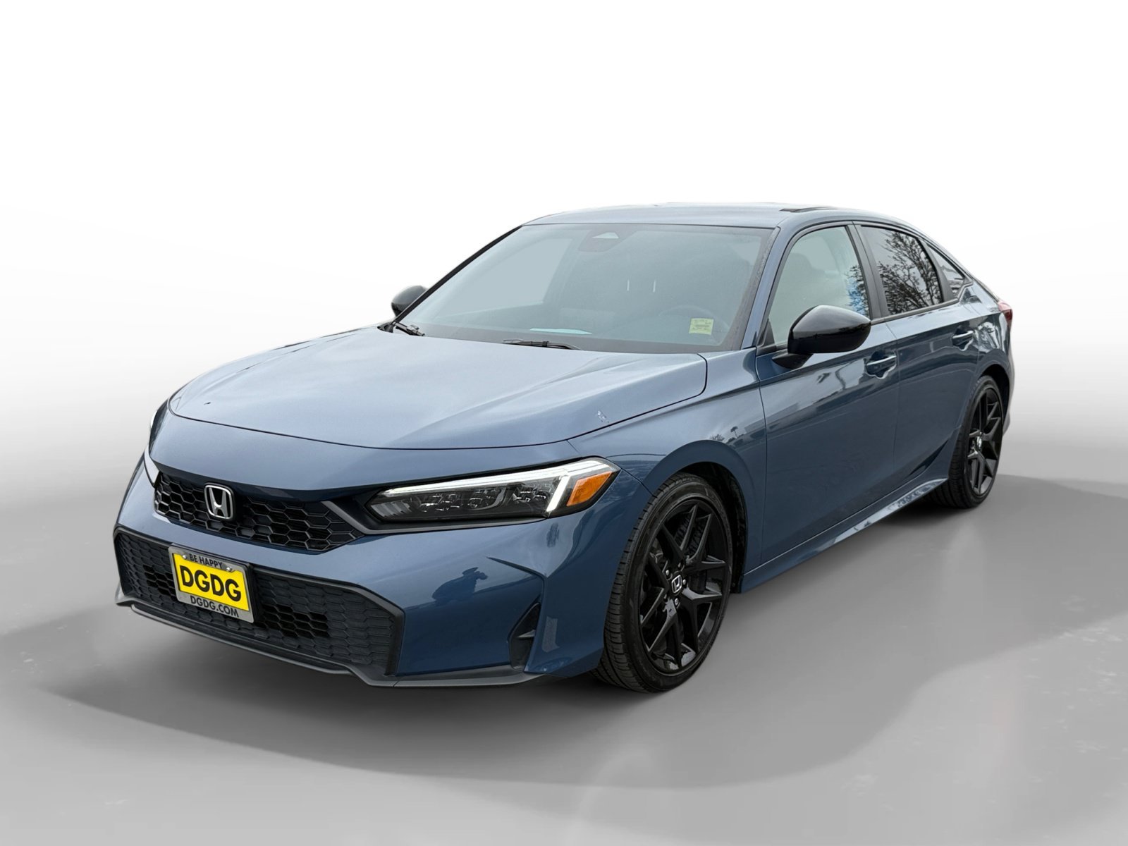 Certified Used 2025 Blue Honda Sport image 1