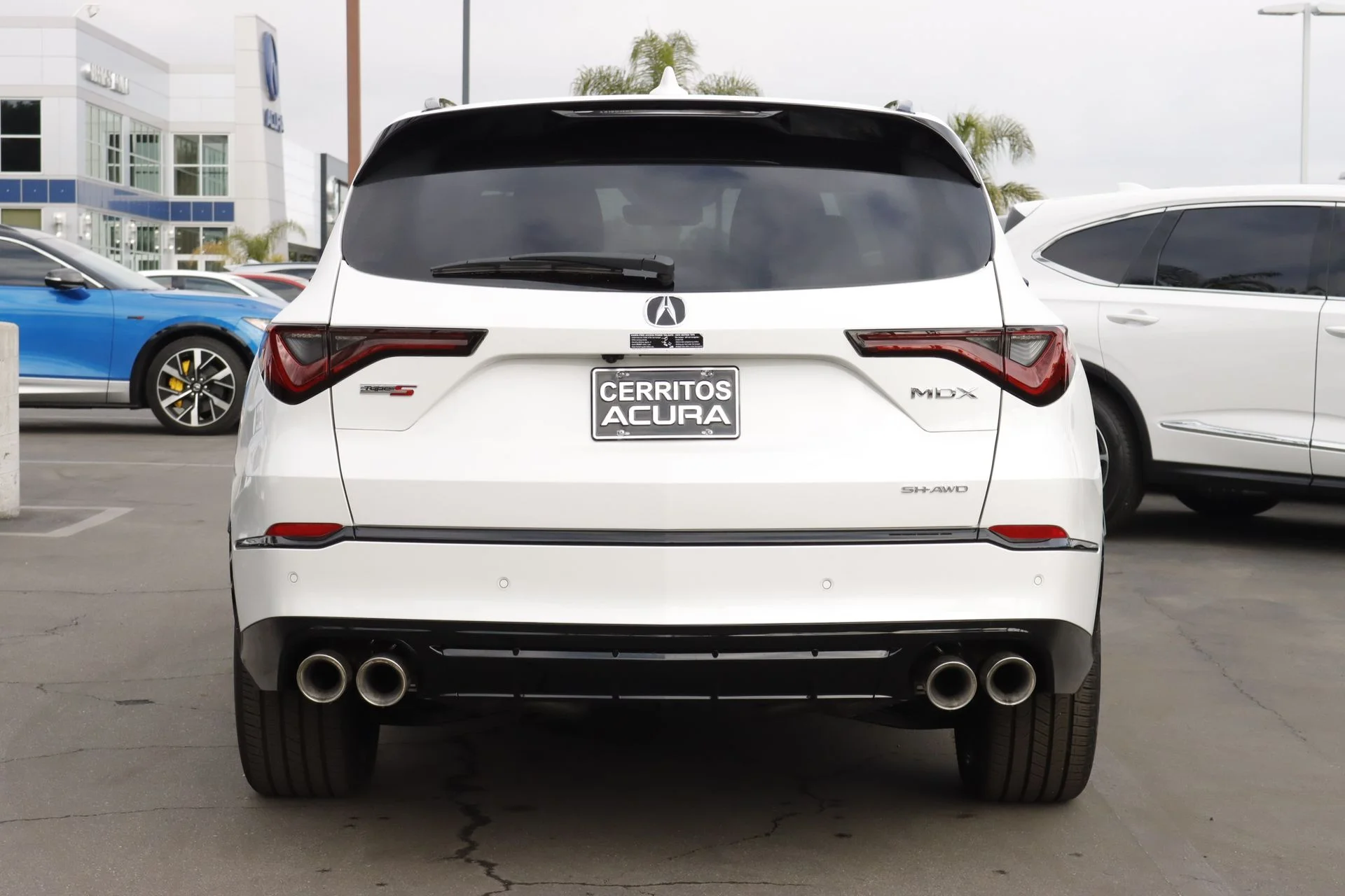 New 2026 Platinum White Pearl Acura SH-AWD Type S with Advance Package image 4
