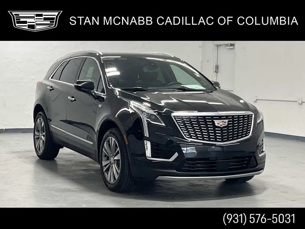 Used 2024 Stellar Black Metallic Cadillac Premium Luxury image 1