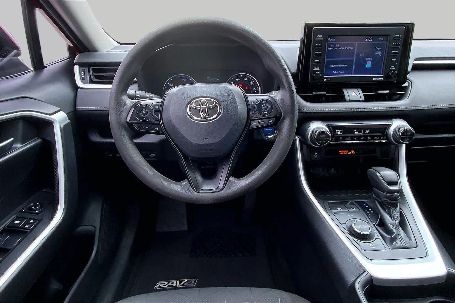 Used 2021 Ruby Flare Pearl Toyota Hybrid XLE image 6