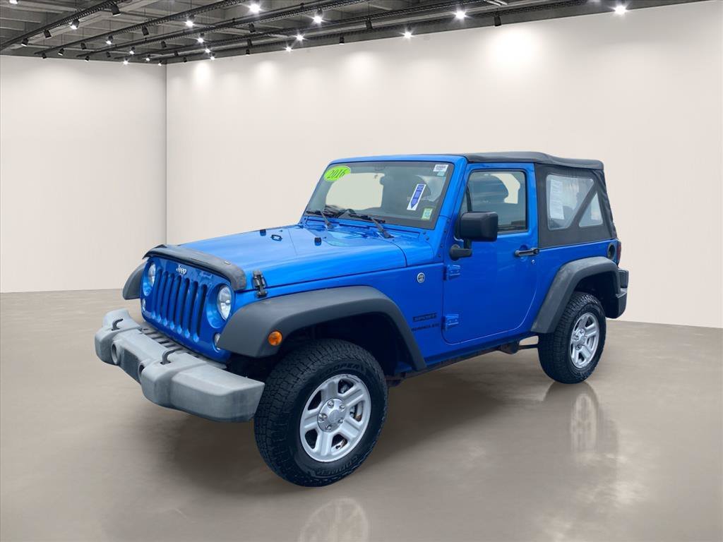 Used 2016 Hydro Blue Pearlcoat Jeep Sport image 3