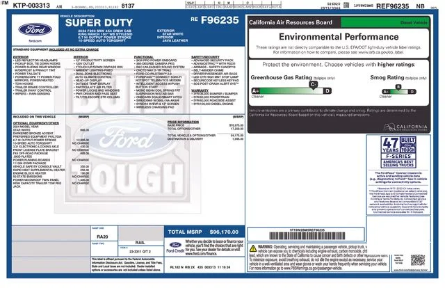 Certified Used 2024 Star White Ford King Ranch image 45