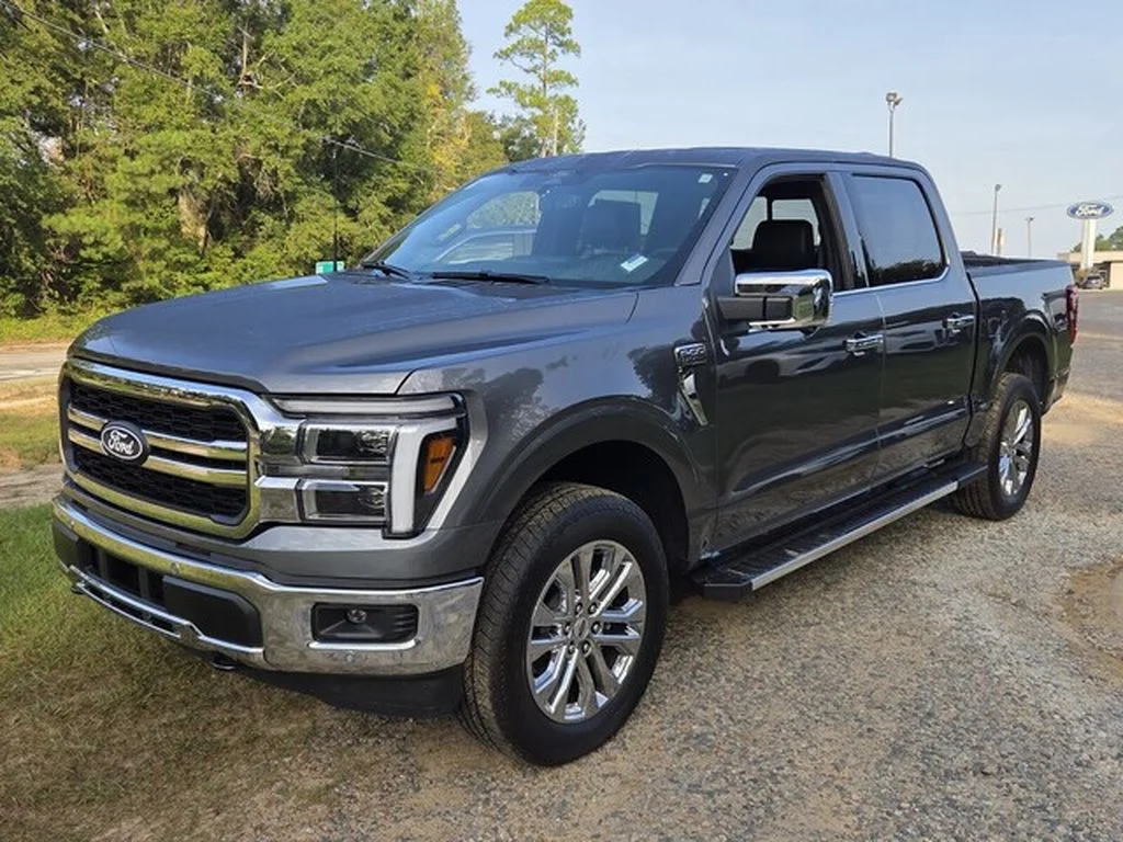 New 2026 Carbonized Gray Metallic Ford Lariat® image 3
