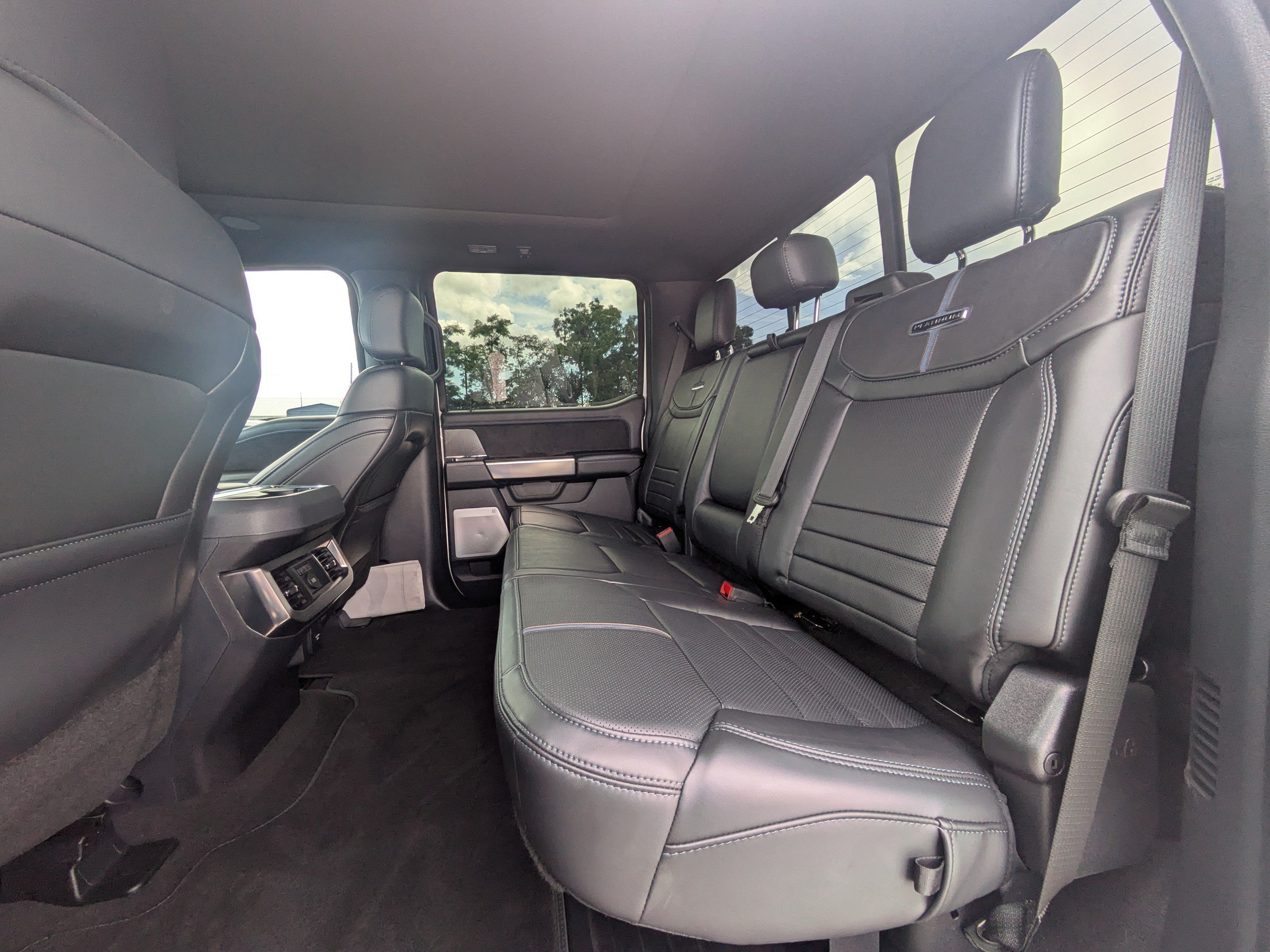 Used 2025 Star White Metallic Tri-Coat Ford Platinum image 14