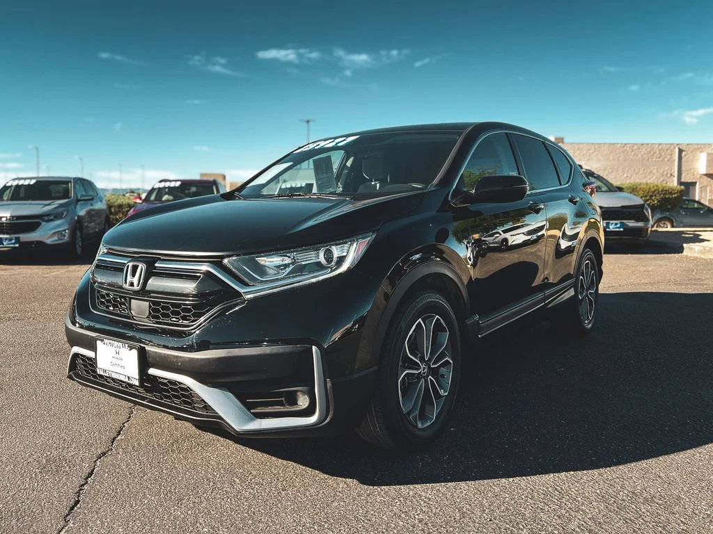 Certified Used 2020 Crystal Black Pearl Honda EX image 4