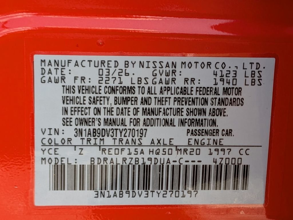 New 2026 Energetic Ember / Super Black Two-tone Nissan SR image 31