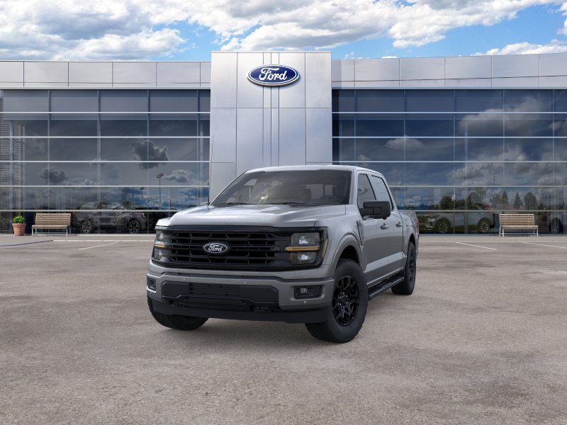 New 2026 Carbonized Gray Metallic Ford XLT image 3