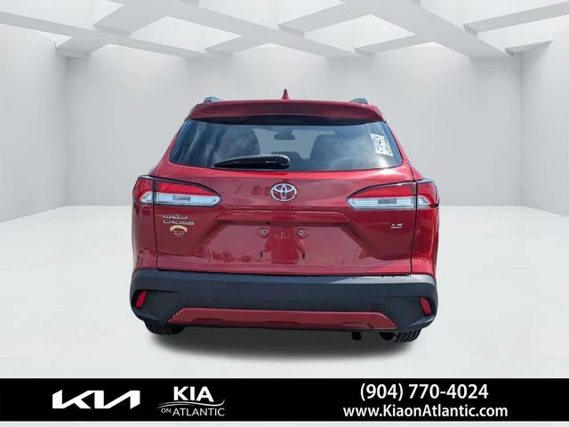 Used 2022 Red Toyota LE image 4