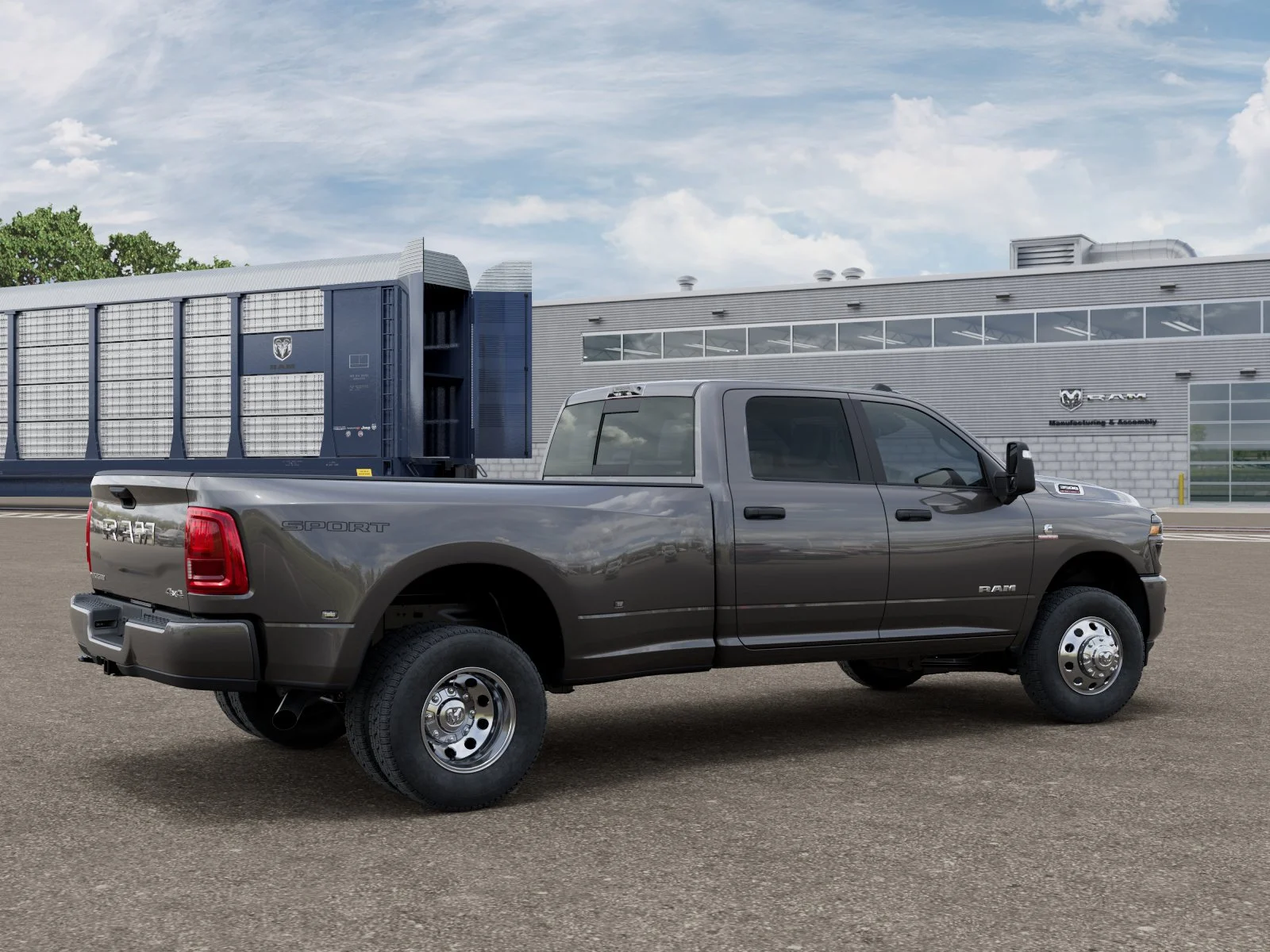 New 2026 Granite Crystal Metallic Clear-Coat Exterior Paint RAM BIG HORN image 4