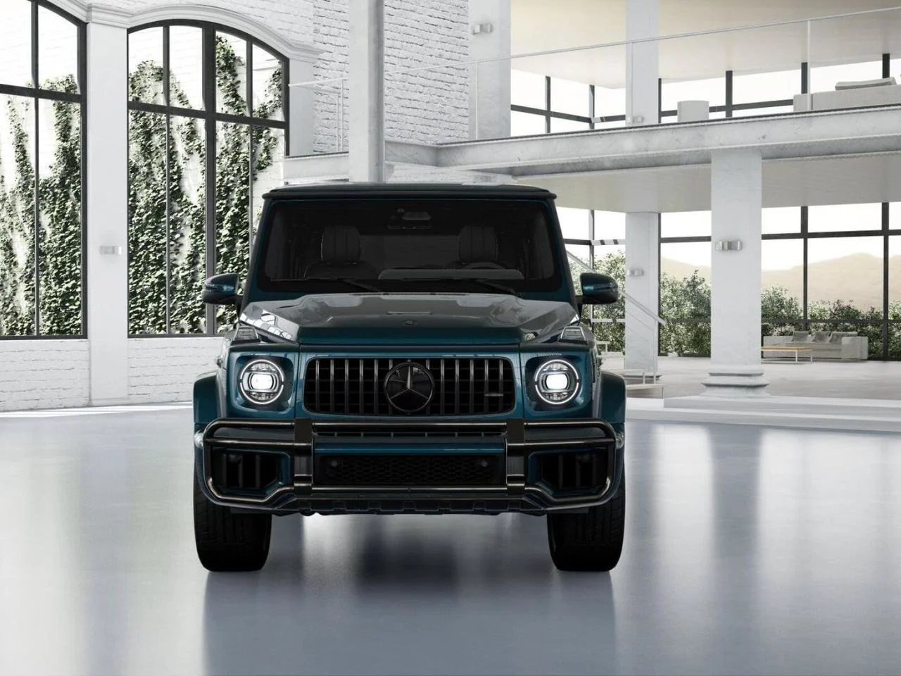 New 2027 MANUFAKTUR Sea Blue metallic Mercedes-Benz AMG® G 63 SUV image 7