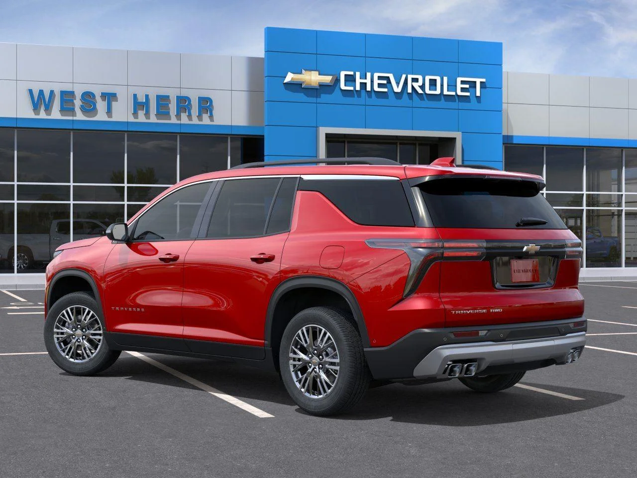 New 2026 Radiant Red Tintcoat Chevrolet LT image 3