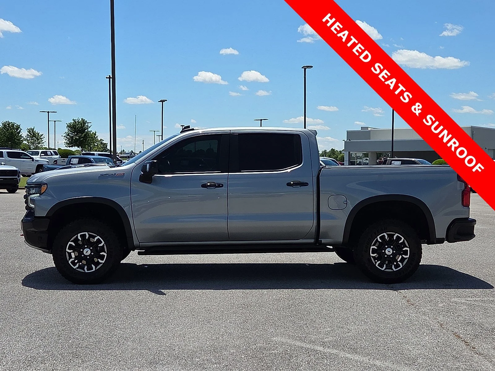 Used 2024 Sterling Gray Metallic Chevrolet ZR2 image 3
