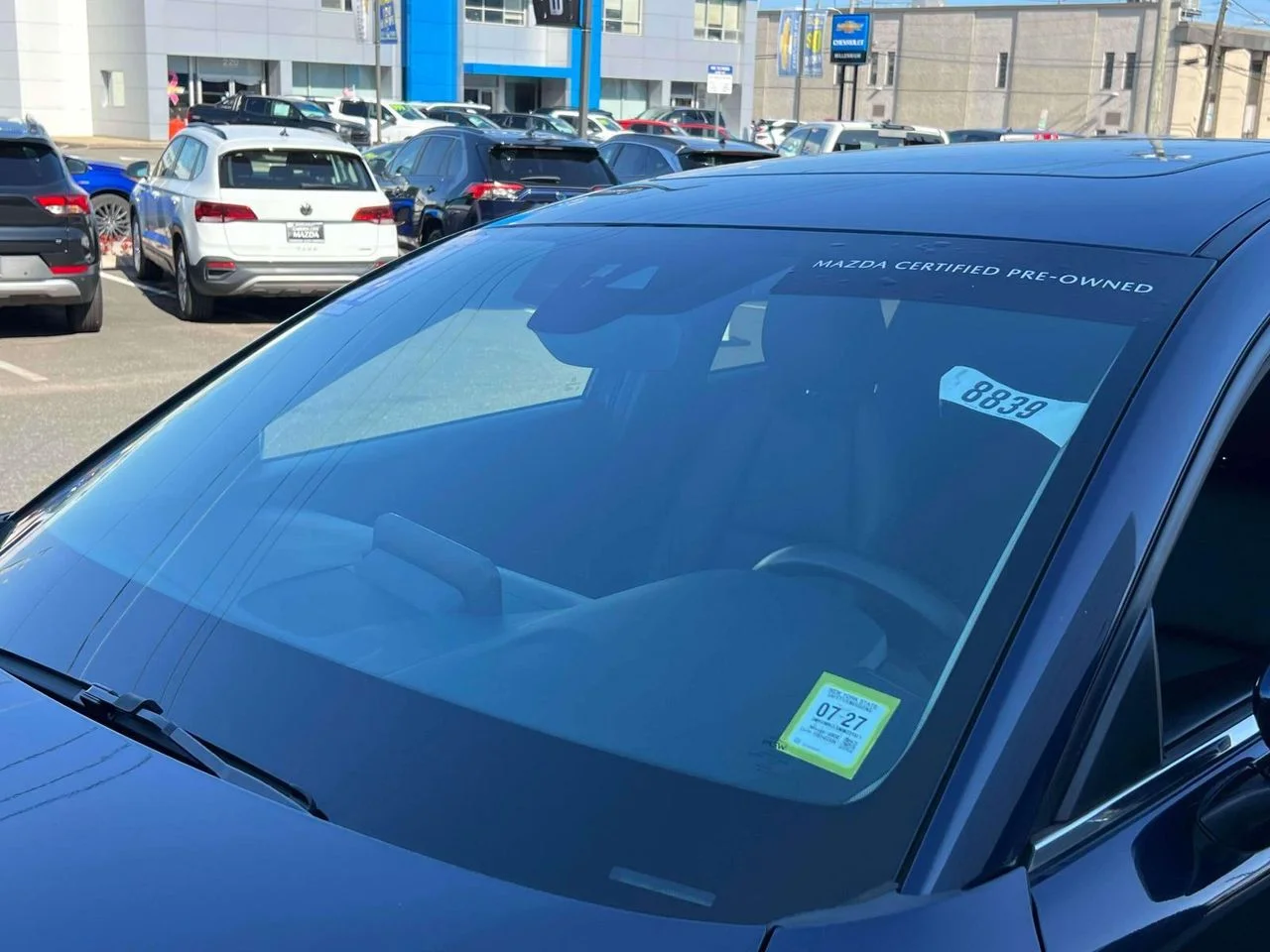Used 2021 Deep Crystal Blue Mica Mazda Preferred image 38