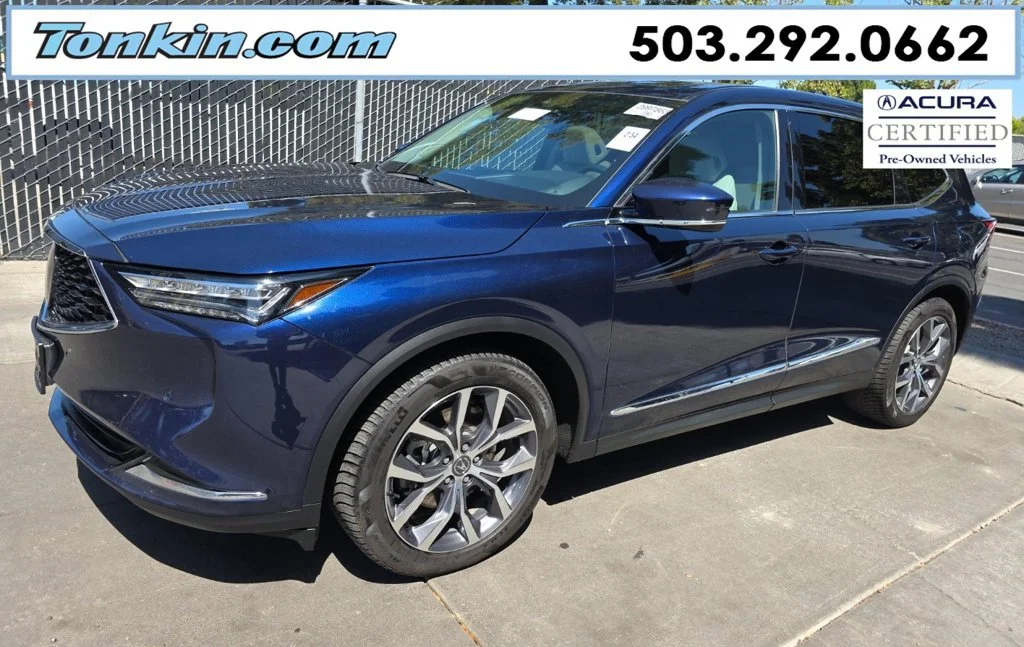 Certified Used 2024 Fathom Blue Pearl Acura SH-AWD TECH image 15