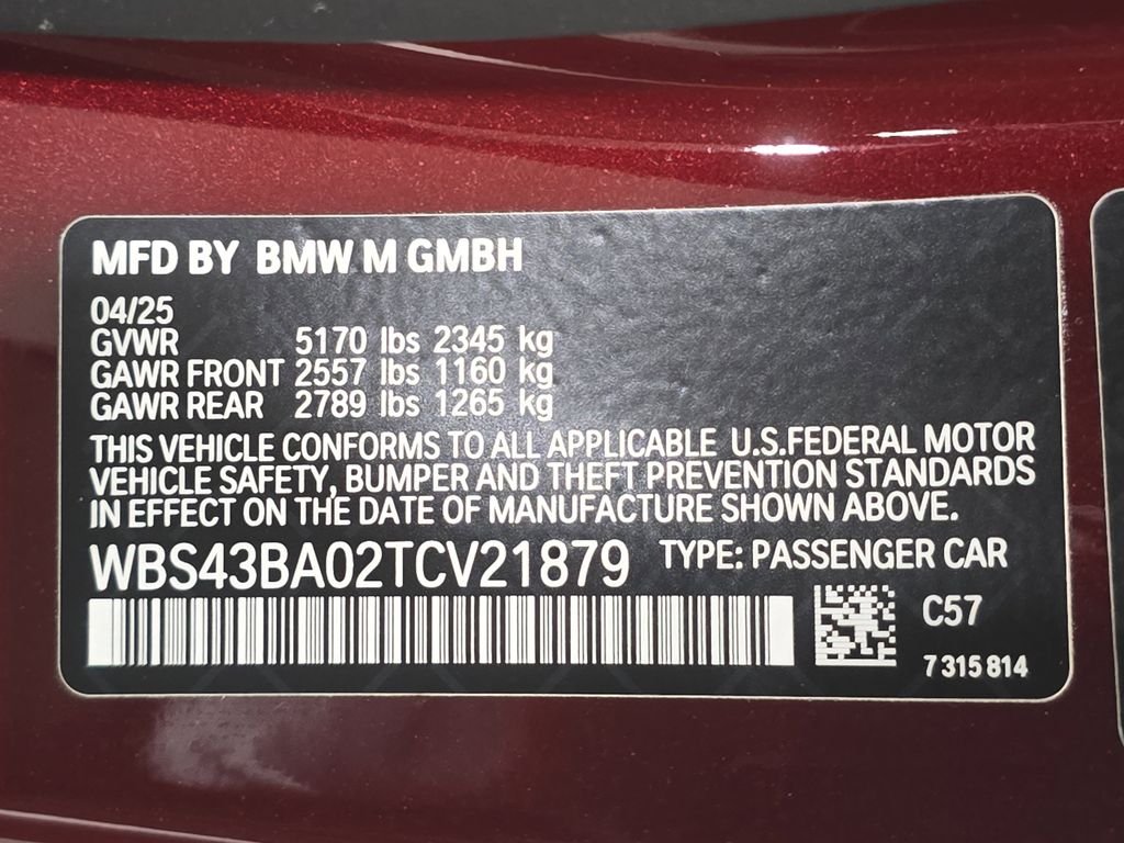 Used 2026 Aventurin Red Metallic BMW Competition image 26
