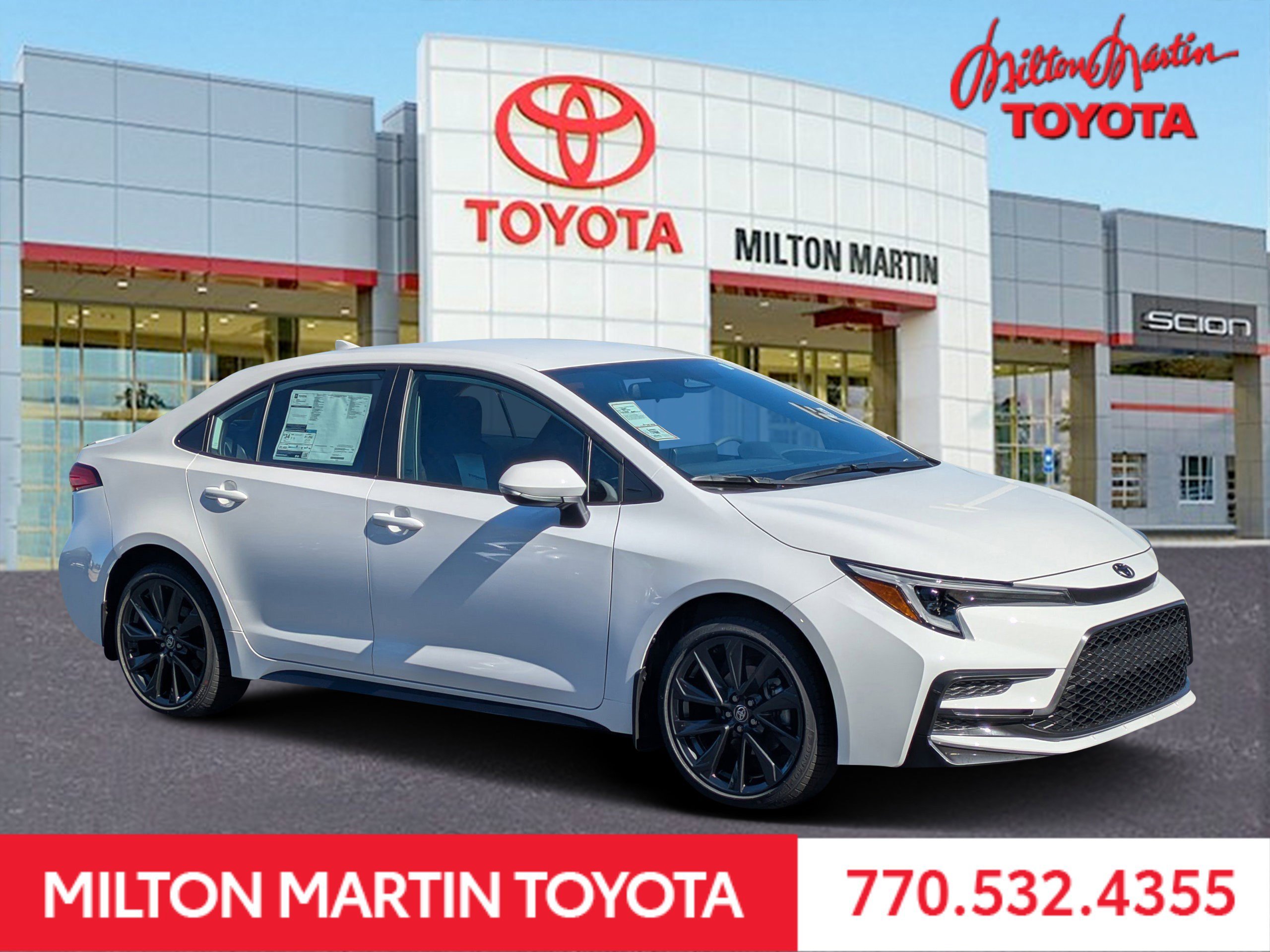 New 2026 Ice Cap Toyota SE image 1