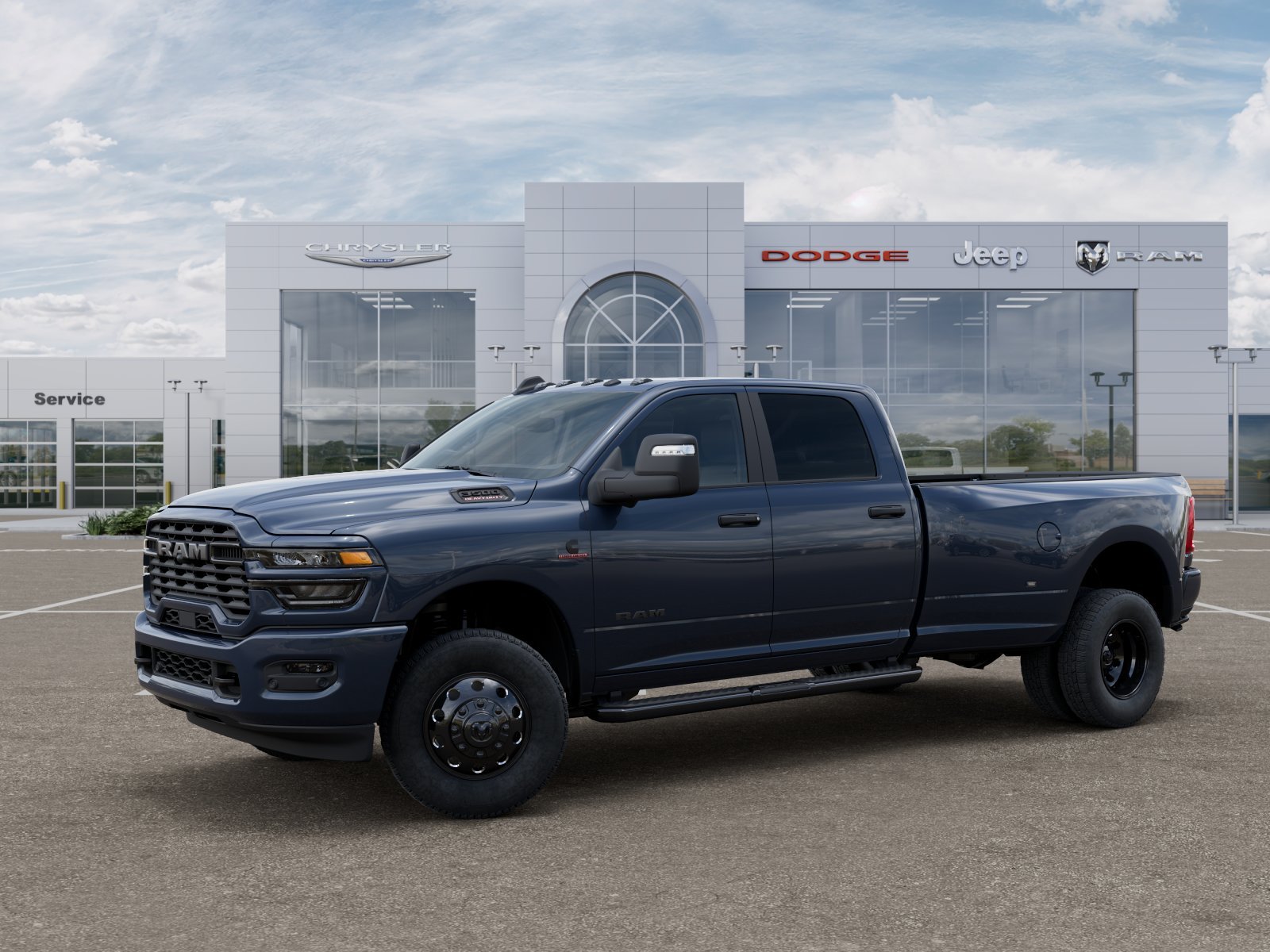 New 2026 Forged Blue Metallic Exterior Paint RAM Big Horn image 32
