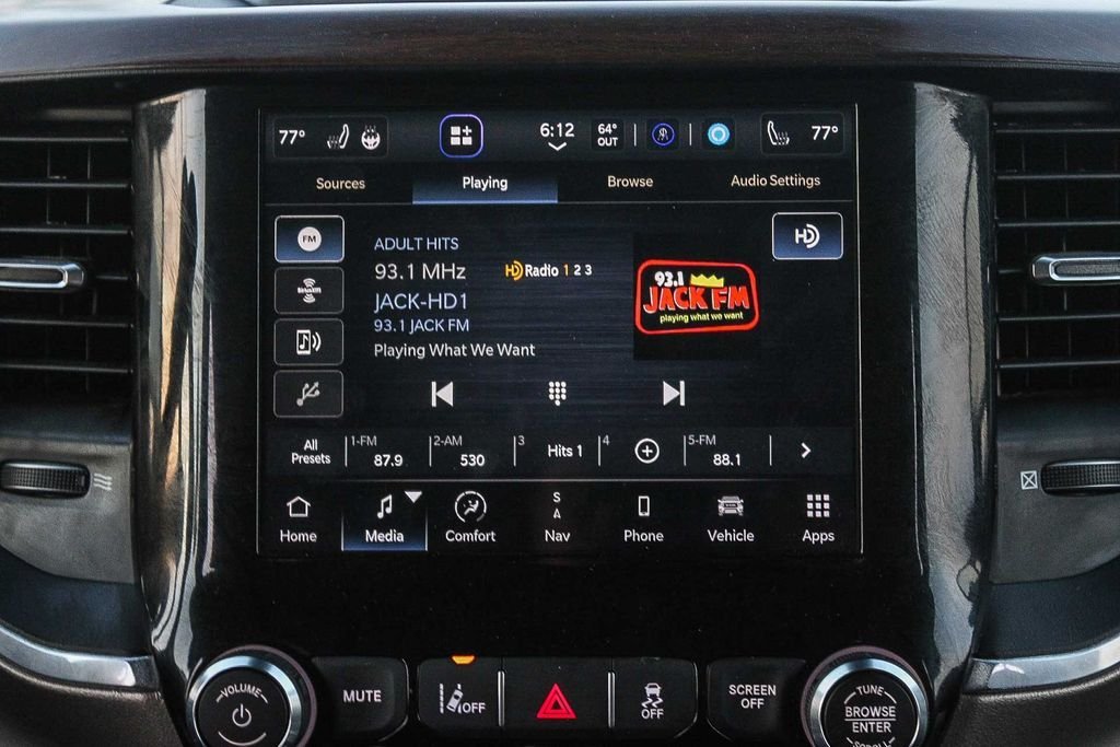 Used 2024 Diamond Black Ram Laramie image 15