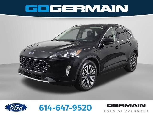 Certified Used 2020 Black Metallic Ford Titanium image 1