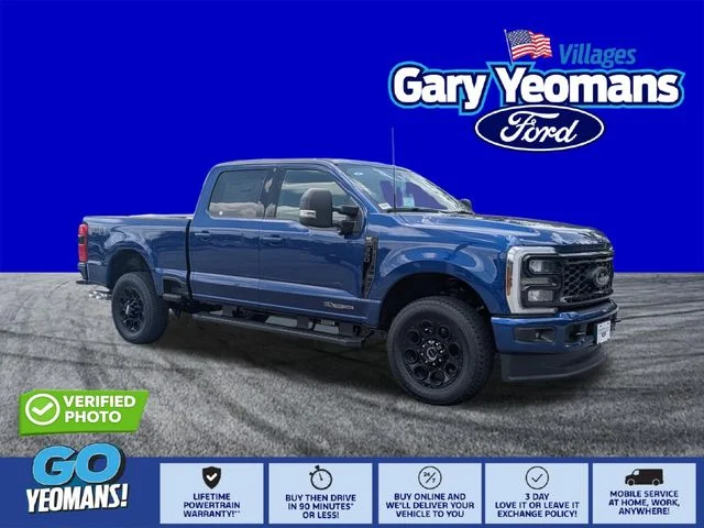 New 2026 Argon Blue Metallic Ford F-350® XLT image 1