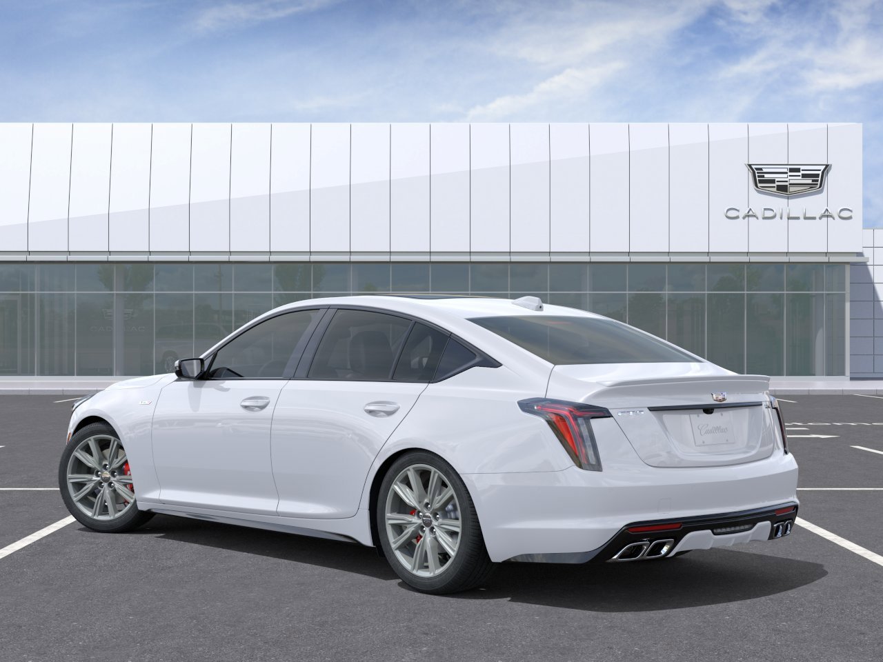 New 2026 Summit White Cadillac V-Series image 3