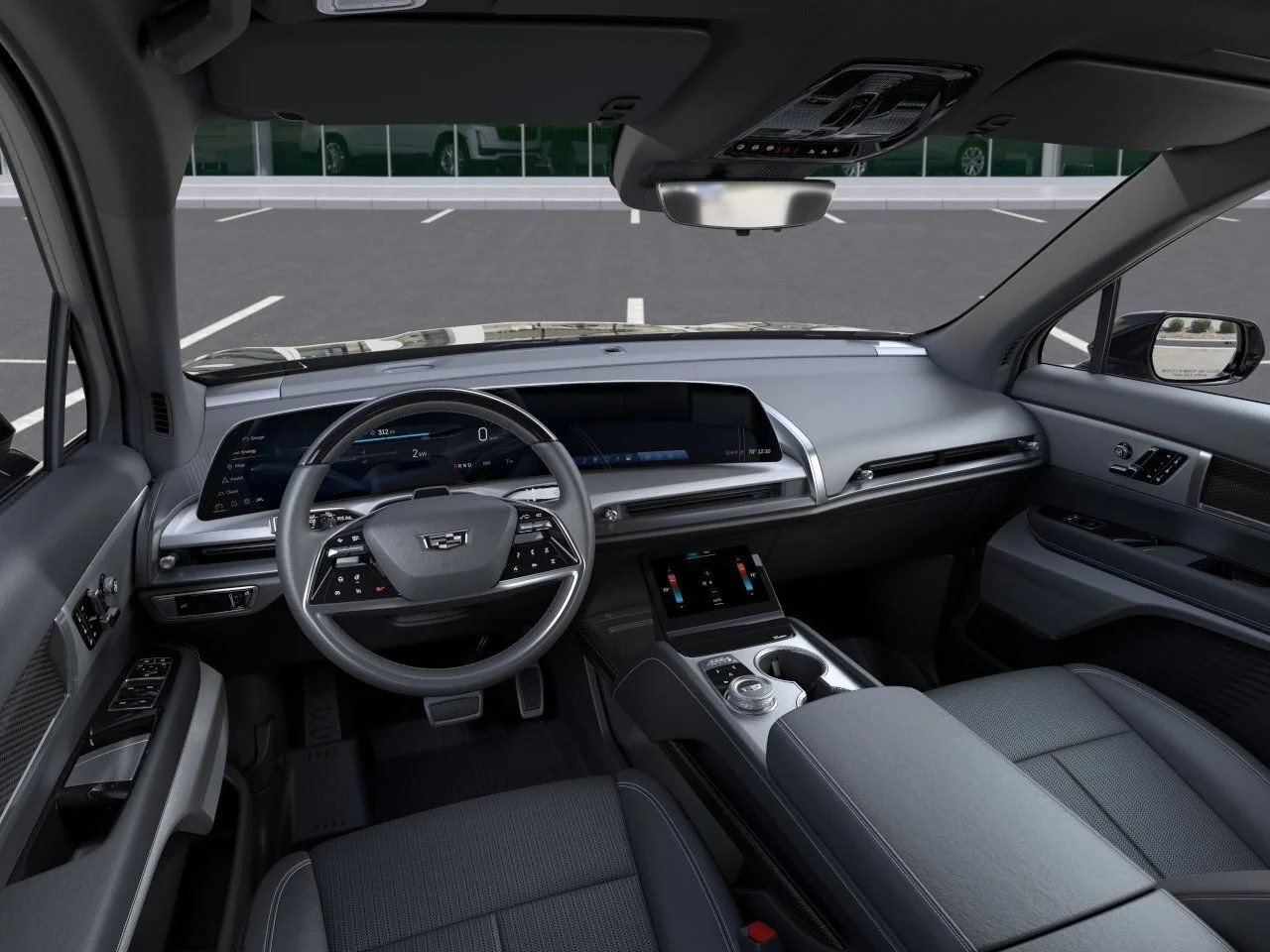 New 2027 Stellar Black Metallic Cadillac Sport image 3