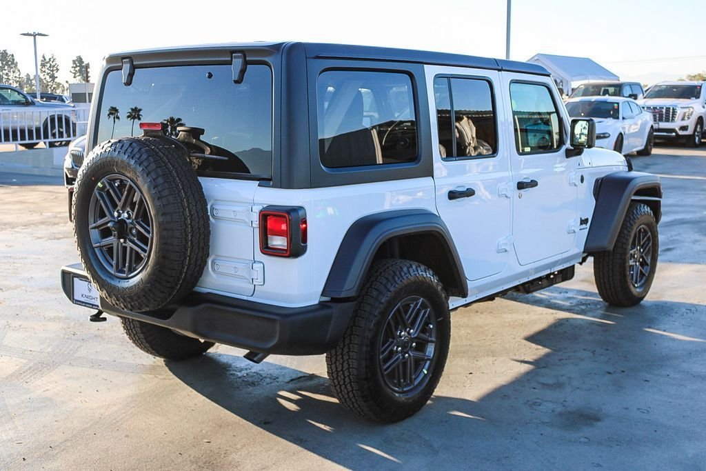 New 2026 Bright White Clearcoat Jeep Sport S image 7