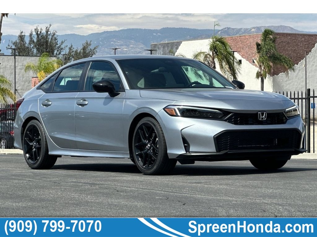 New 2026 Solar Silver Metallic Honda Sport image 1