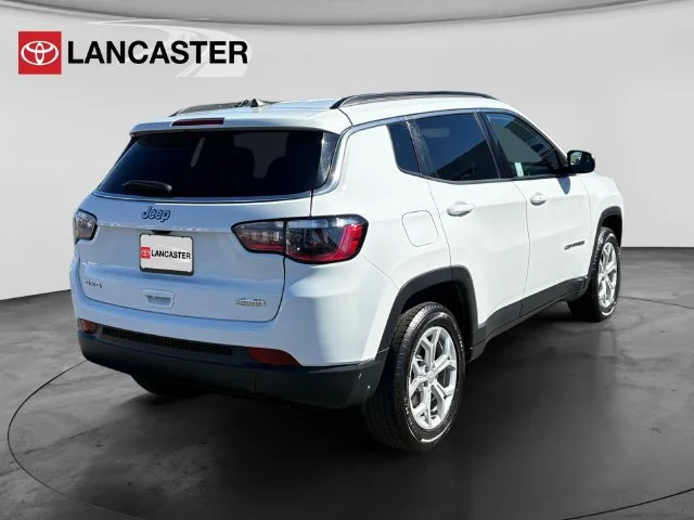Used 2024 Bright White Clearcoat Jeep Latitude image 7