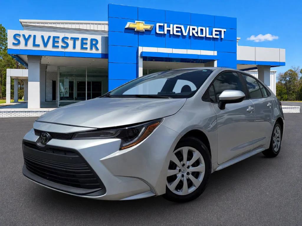 Used 2024 Silver Toyota LE image 1
