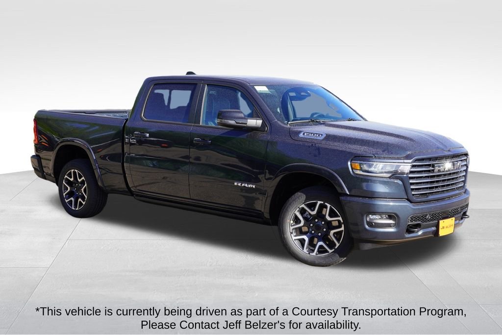 New 2026 Forged Blue Metallic Exterior Paint RAM Laramie image 1