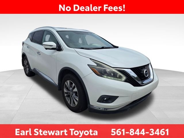 Used 2018 Nissan Murano SL with VIN 5N1AZ2MH0JN152866 for sale in Lake Park, FL