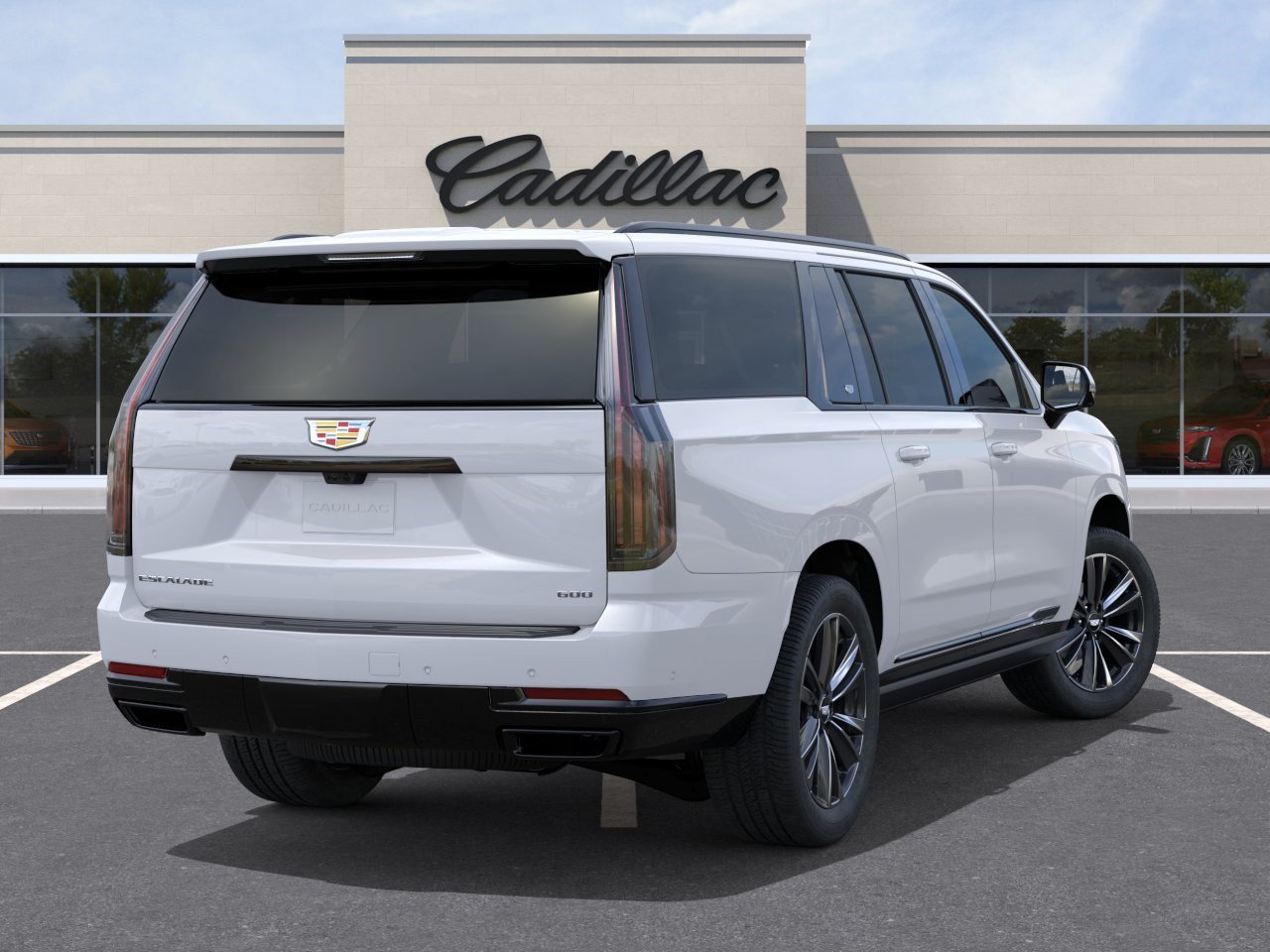 New 2026 Vibrant White Tricoat Cadillac Sport image 4
