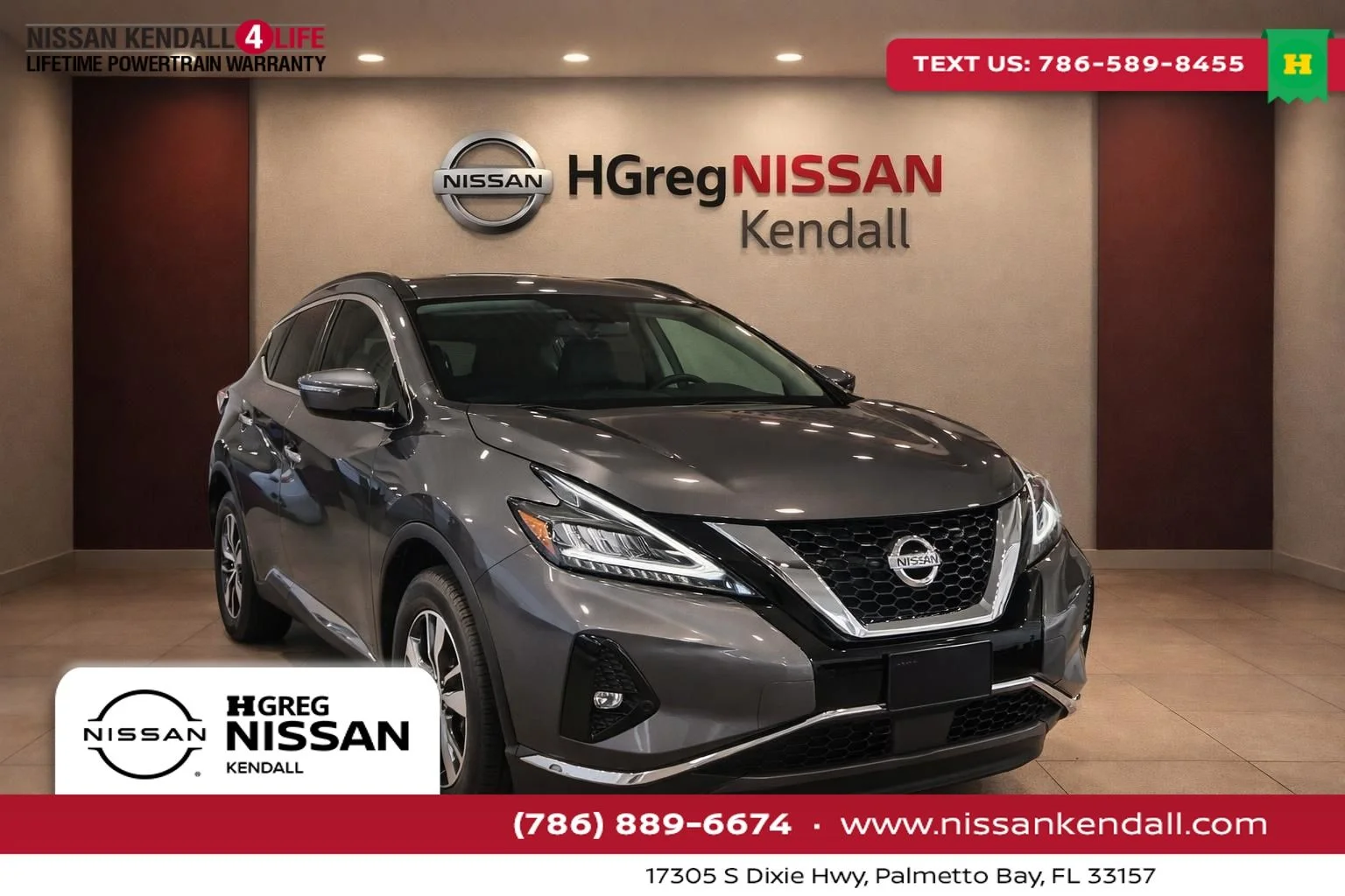Certified Used 2023 Gray Nissan SV image 1