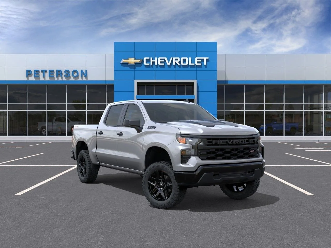 New 2026 Gray Chevrolet Custom Trail Boss image 2
