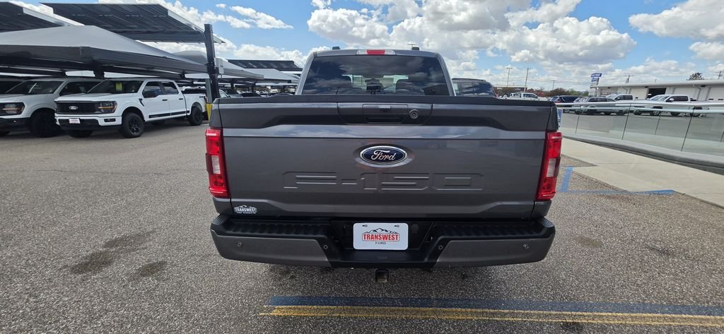 Used 2023 Carbonized Gray Metallic Ford XLT image 9