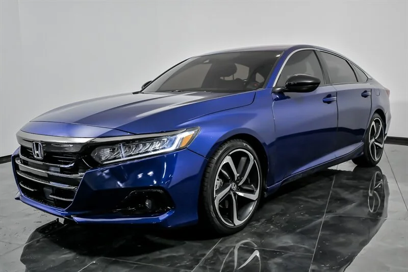 Used 2021 Blue Honda Sport image 5