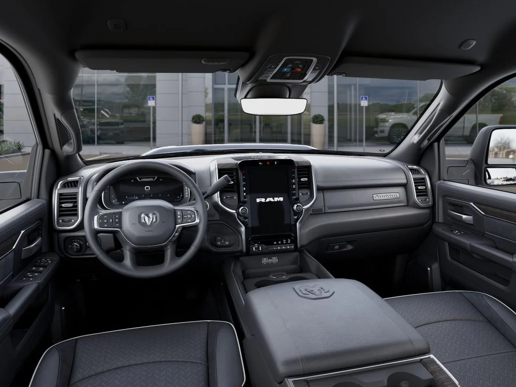 New 2026 Diamond Black Crystal Pearl-Coat Exterior Paint RAM Laramie image 15