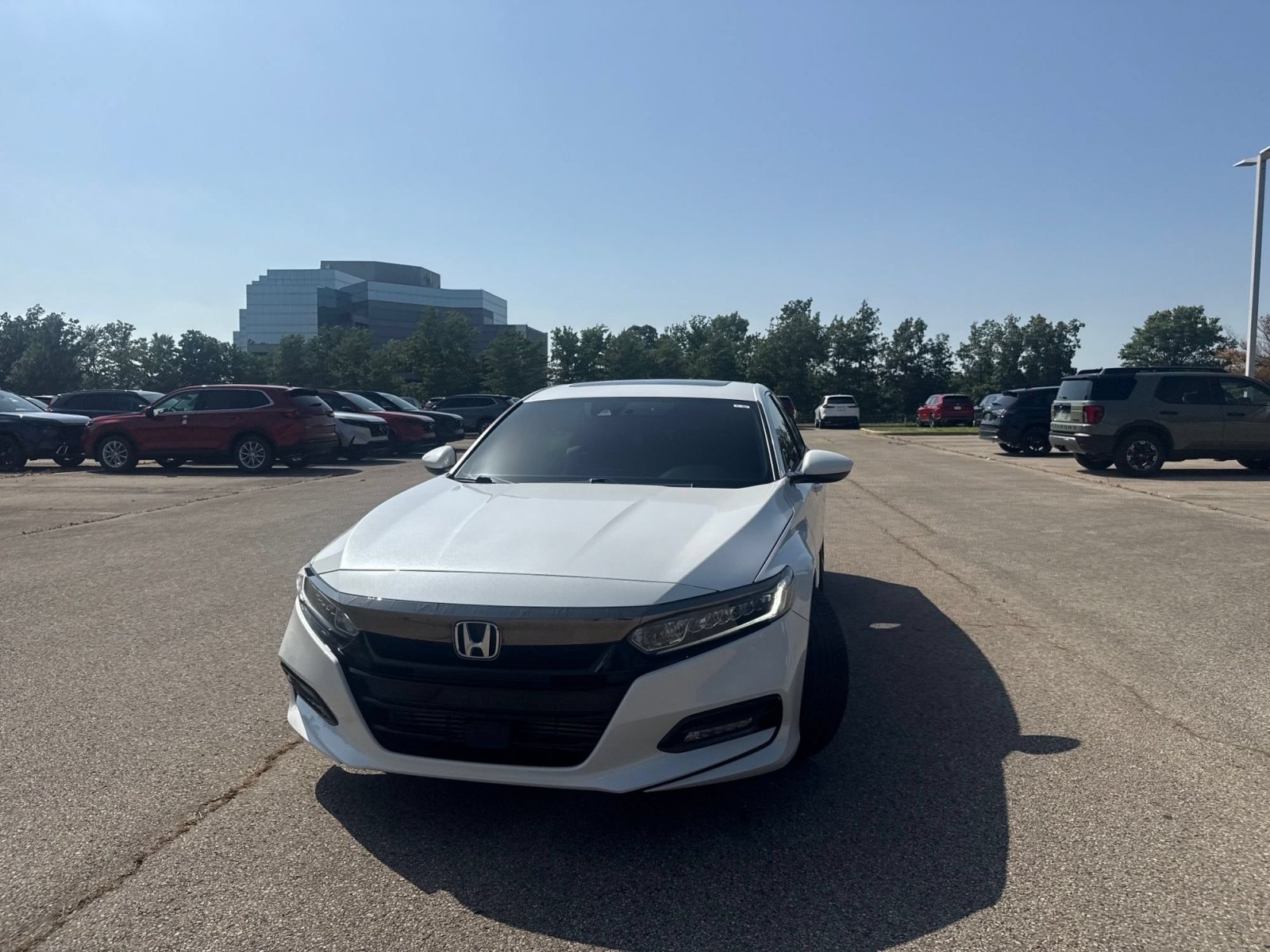 Used 2019 Platinum White Pearl Honda Sport 2.0T image 13