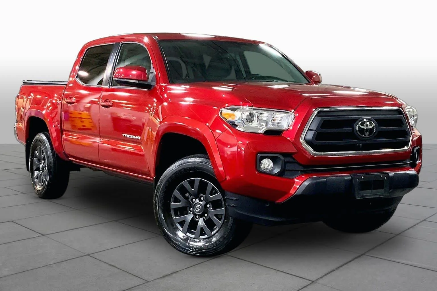 Used 2021 Barcelona Red Metallic Toyota SR5 image 3