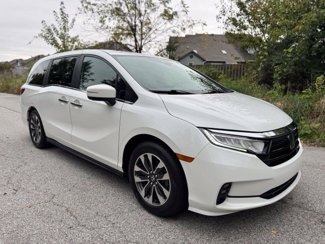 Used 2022 Platinum White Pearl Honda EX-L image 4