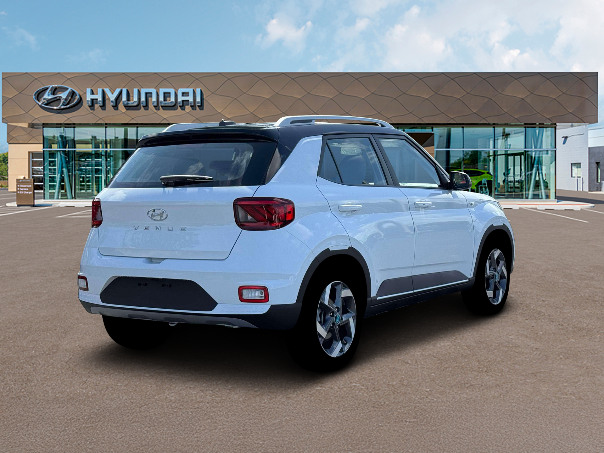 New 2026 Lunar White w/Black Roof Hyundai SEL w/Two-Tone Roof image 7