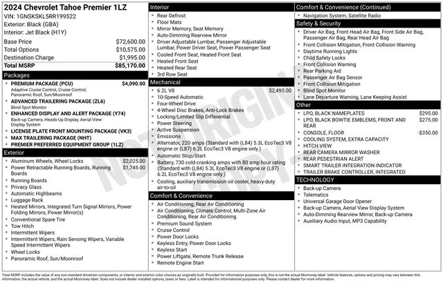 Certified Used 2024 Black Chevrolet Premier image 22
