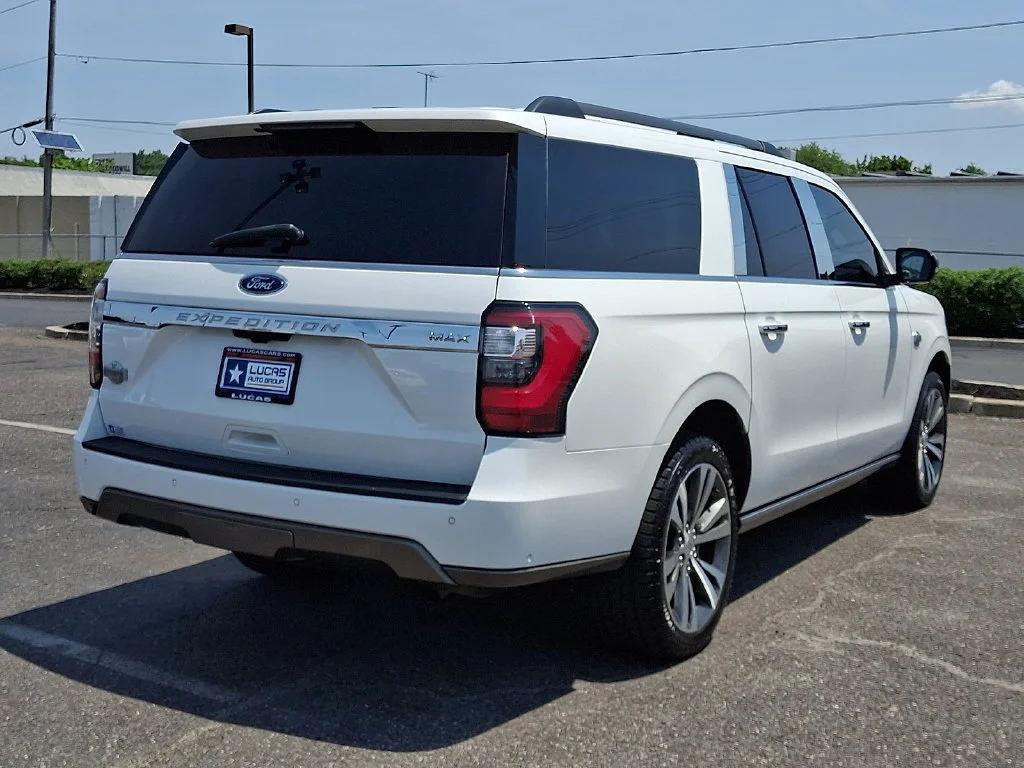 Used 2021 White Ford King Ranch MAX image 11